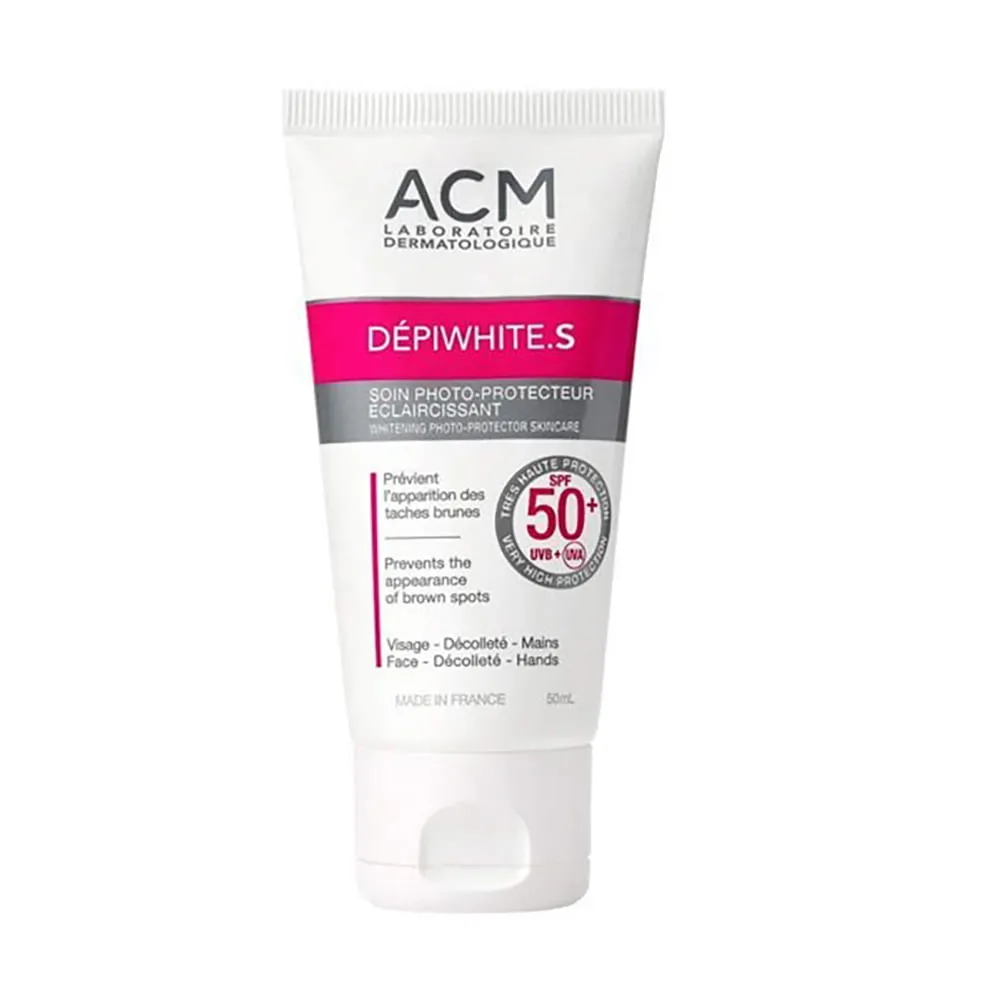 ACMDepiwhiteSPF50-50ml.webp ايه سي ام ديبي وايت اس بعامل حماية من الشمس 50 - 50 مل - الصورة 1