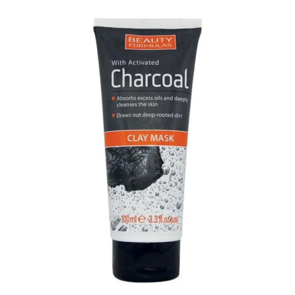 BeautyFarmulaCharcoalClayFacialMask100ml.webp بيوتي فارمولا قناع طين الوجه 100 مل بالفحم - الصورة 1