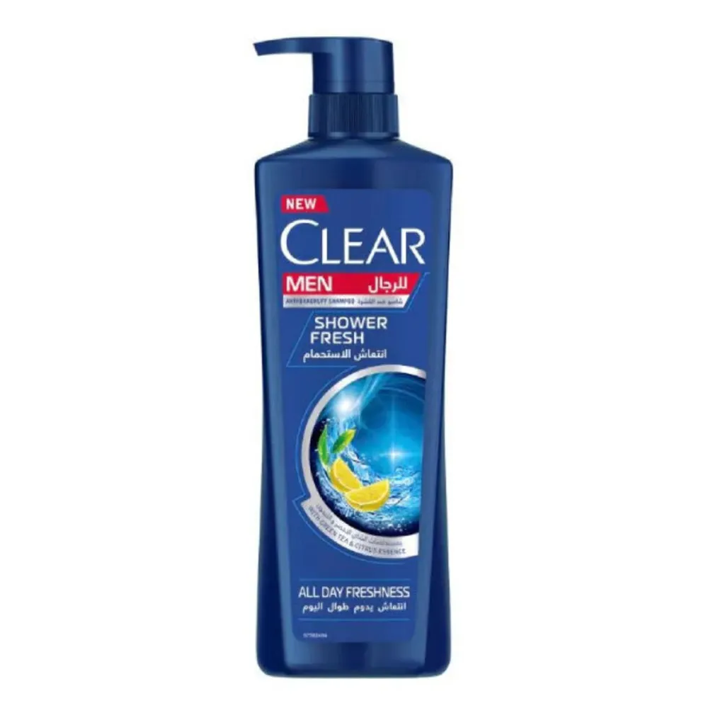ClearMenAnti-DandruffShampoo700mlShowerFresh.webp كلير شامبو شعر القشره رجالي 700 مل انتعاش الاستحمام - الصورة 1
