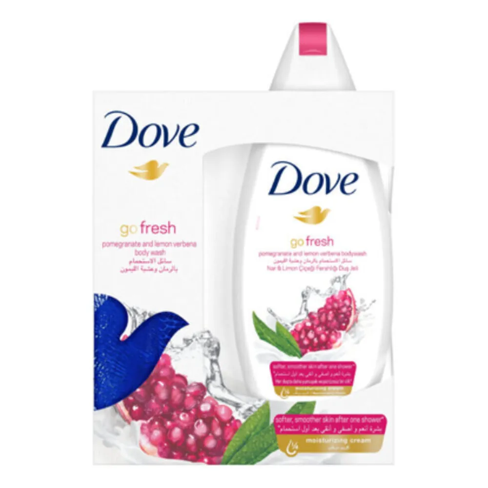 DoveShowerGel250mlVitalBoostwithLoofah.webp دوف سائل استحمام 250 مل موجه حيويه مع ليفه - الصورة 1