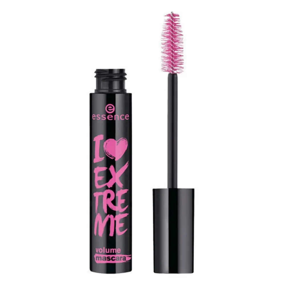 EssenceILoveExtremeMascaraBlack.webp ايسينس ماسكارا اي لوف اكستريم لتكثيف الرموش اسود - الصورة 1