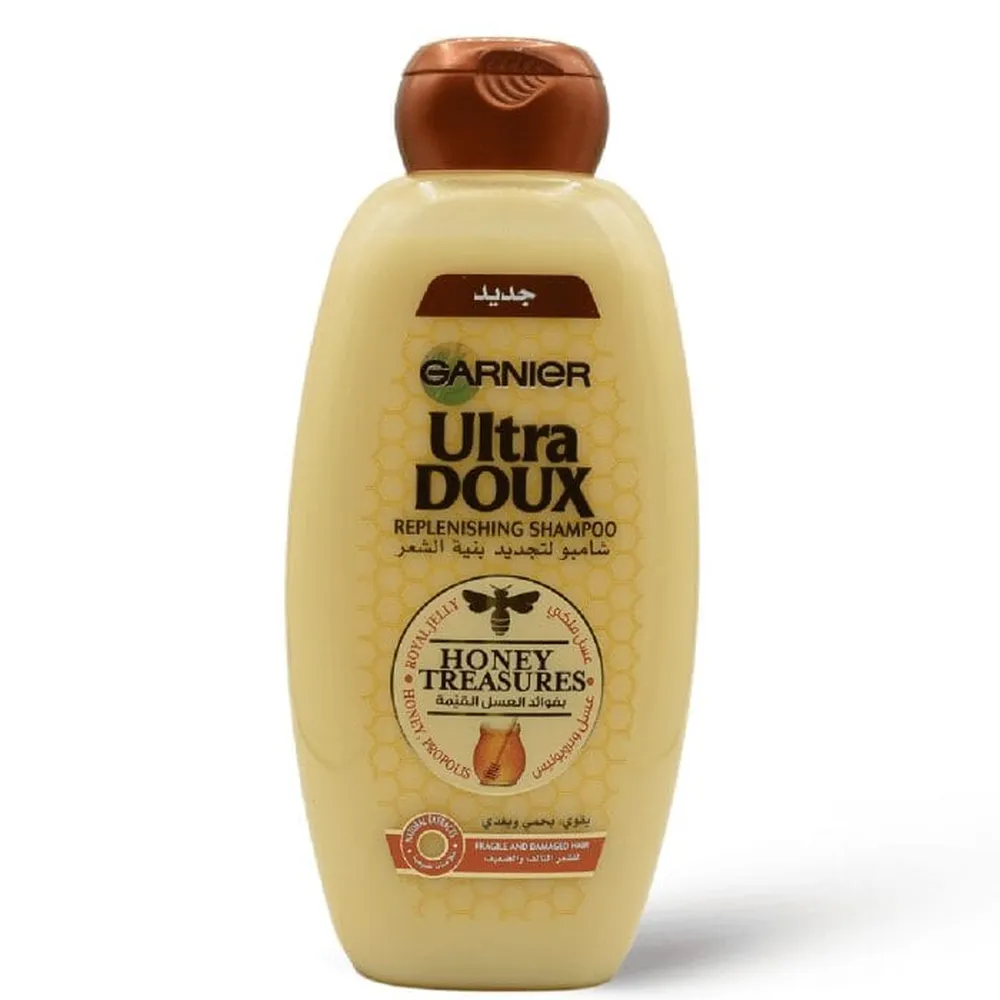 GarnierUltraDouxHairShampoo600mlRoyalHoney.webp غارنييه شامبو شعر الترا دوكس 600 مل عسل ملكي - الصورة 1