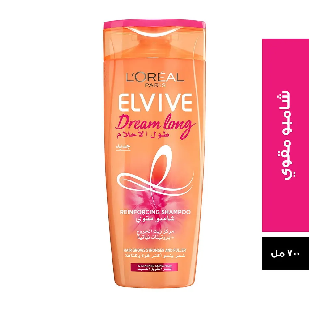 LOrealElviveDreamLongShampoo600ml.webp لوريال شامبو شعر ايلفيف 600 مل طول الاحلام - الصورة 1