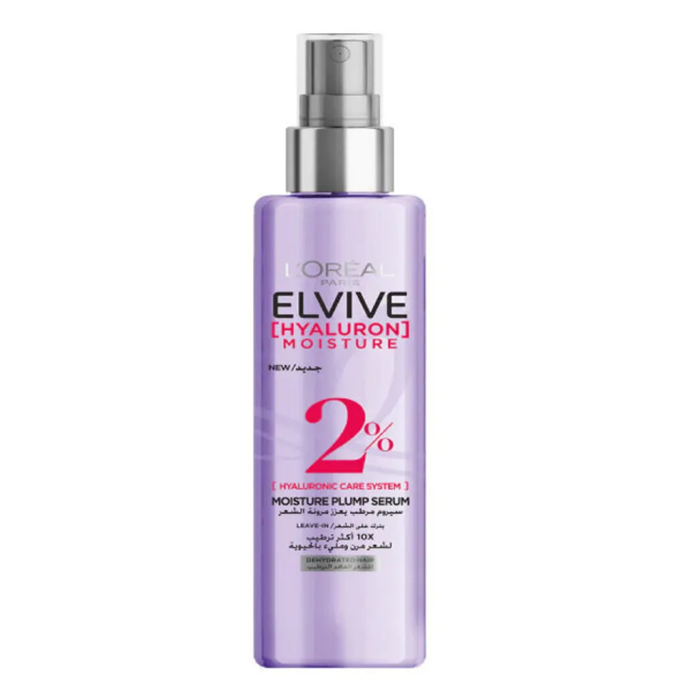 LOrealElviveHairSerumSpray150mlHyaluronicAcidMoisturizer.webp لوريال سيروم شعر بخاخ ايلفيف 150 مل مرطب حمض الهيالورونيك - الصورة 1
