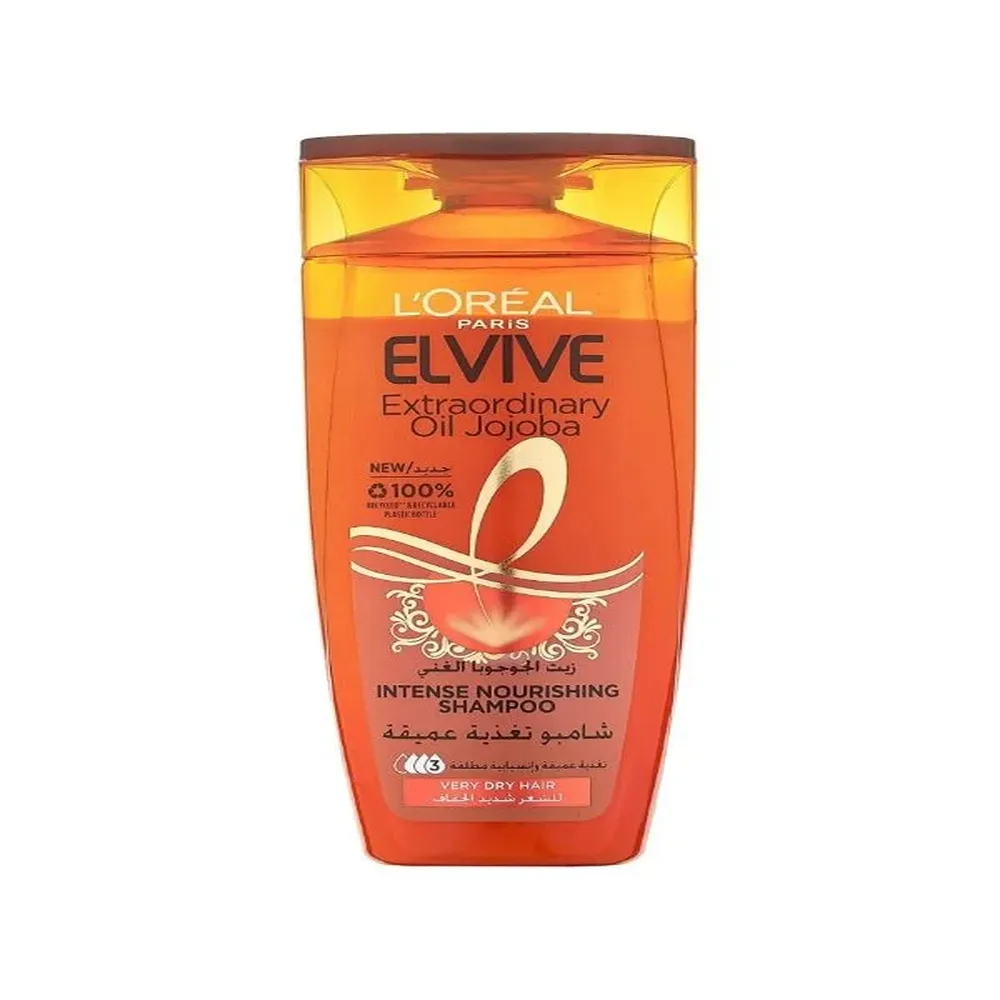 LOrealElviveShampoo200mlJojobaOilDeepNourishment.webp لوريال شامبو شعر ايلفيف 200 مل زيت الجوجوبا تغذيه عميقه - الصورة 1