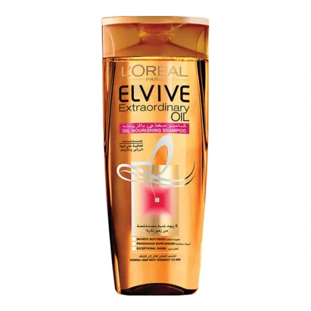 LOrealParisElviveTotalRepair5OilNourishingShampoo200mlforNormaltoDryHair.webp لوريال شامبو 200مل مغذي بالزيت للشعر العادي المائل للجفاف - الصورة 1