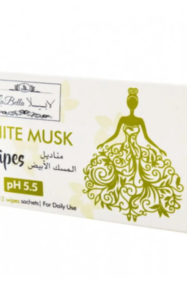 لابيلا مناديل نسائيه المسك الابيض 12 منديل