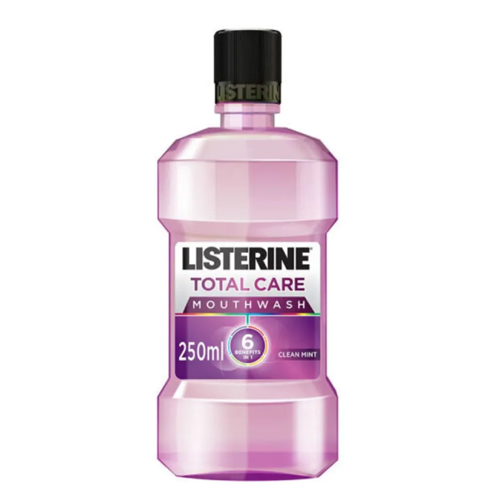 ListerineAlcohol-FreeMouthwashCompleteCare250ml.webp غسول فم ليسترين خال من الكحول رعاية كاملة 250 مل - الصورة 1
