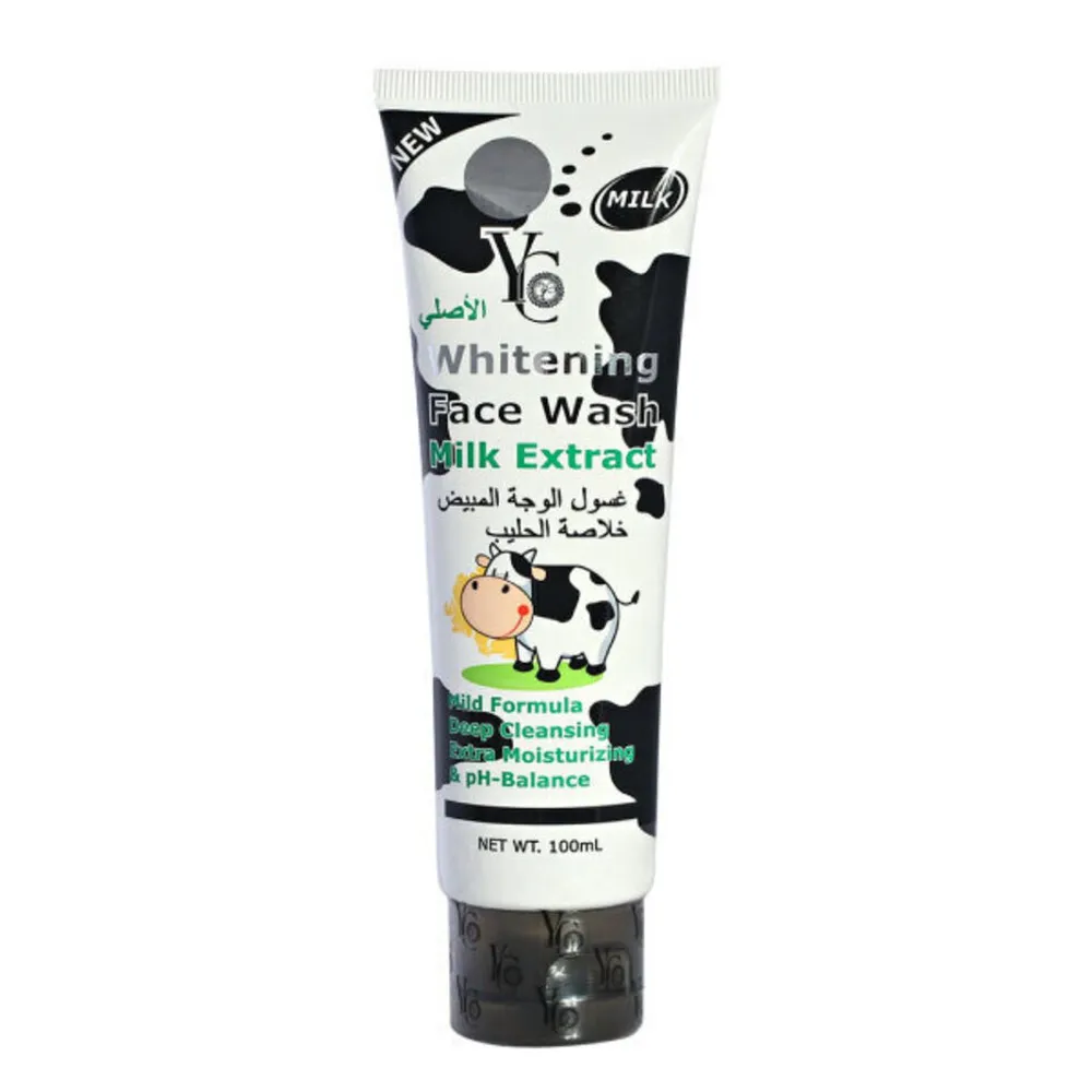 MilkWhiteningFacialWash100ml.webp غسول تبييض الوجه بخلاصة الحليب 100 مل - الصورة 1