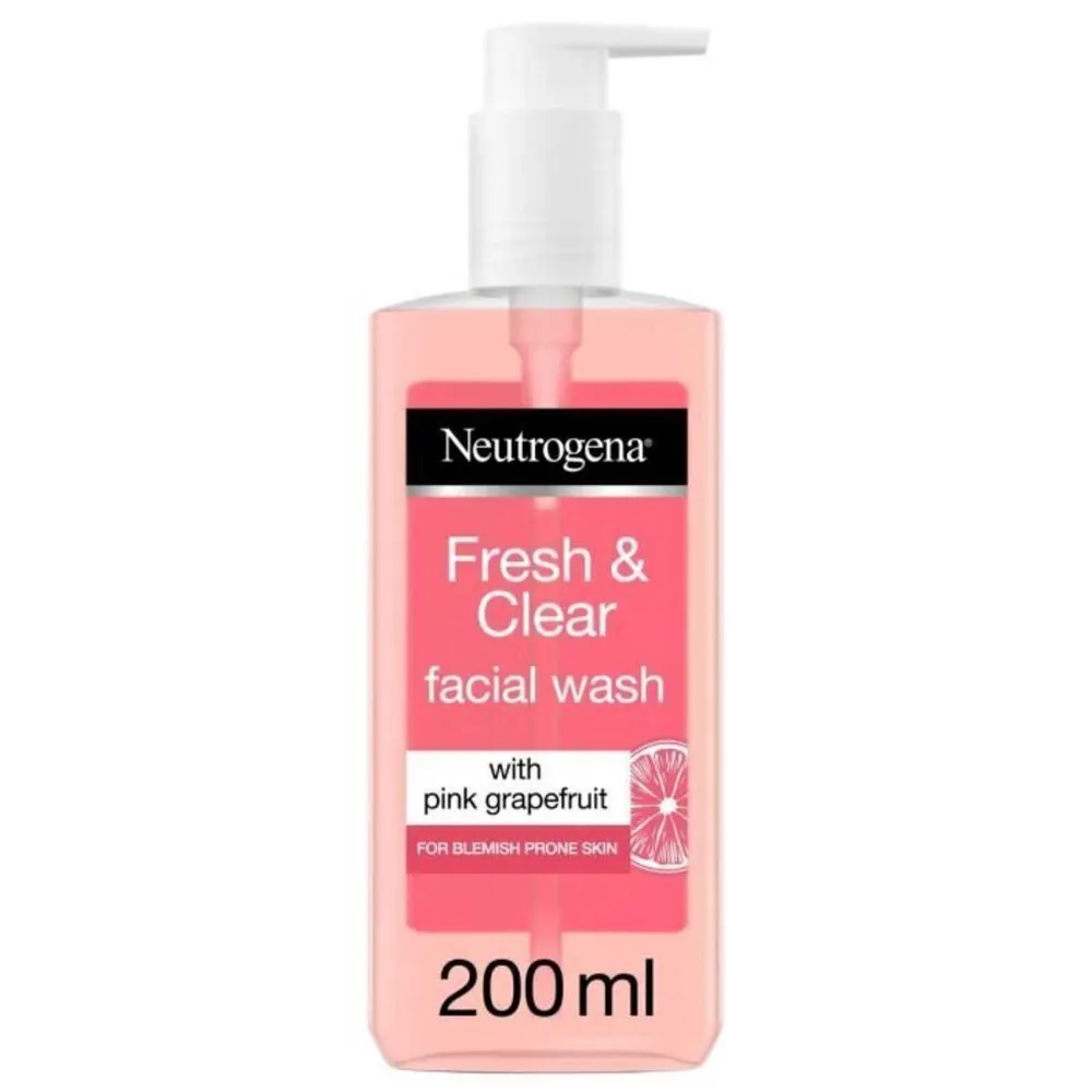 NeutrogenaFaceWash200mlPinkGrapefruit.webp نيتروجينا غسول 200 مل جريب فروت وردي - الصورة 1