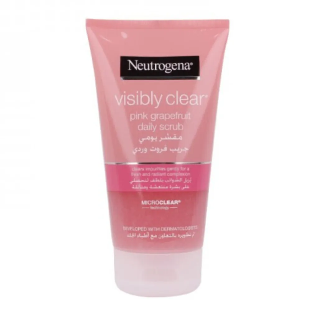 NeutrogenaVisiblyClearScrub150mlGrapefruit.webp نيتروجينا صنفره فيزبيلي كلير 150 مل جريب فروت - الصورة 1