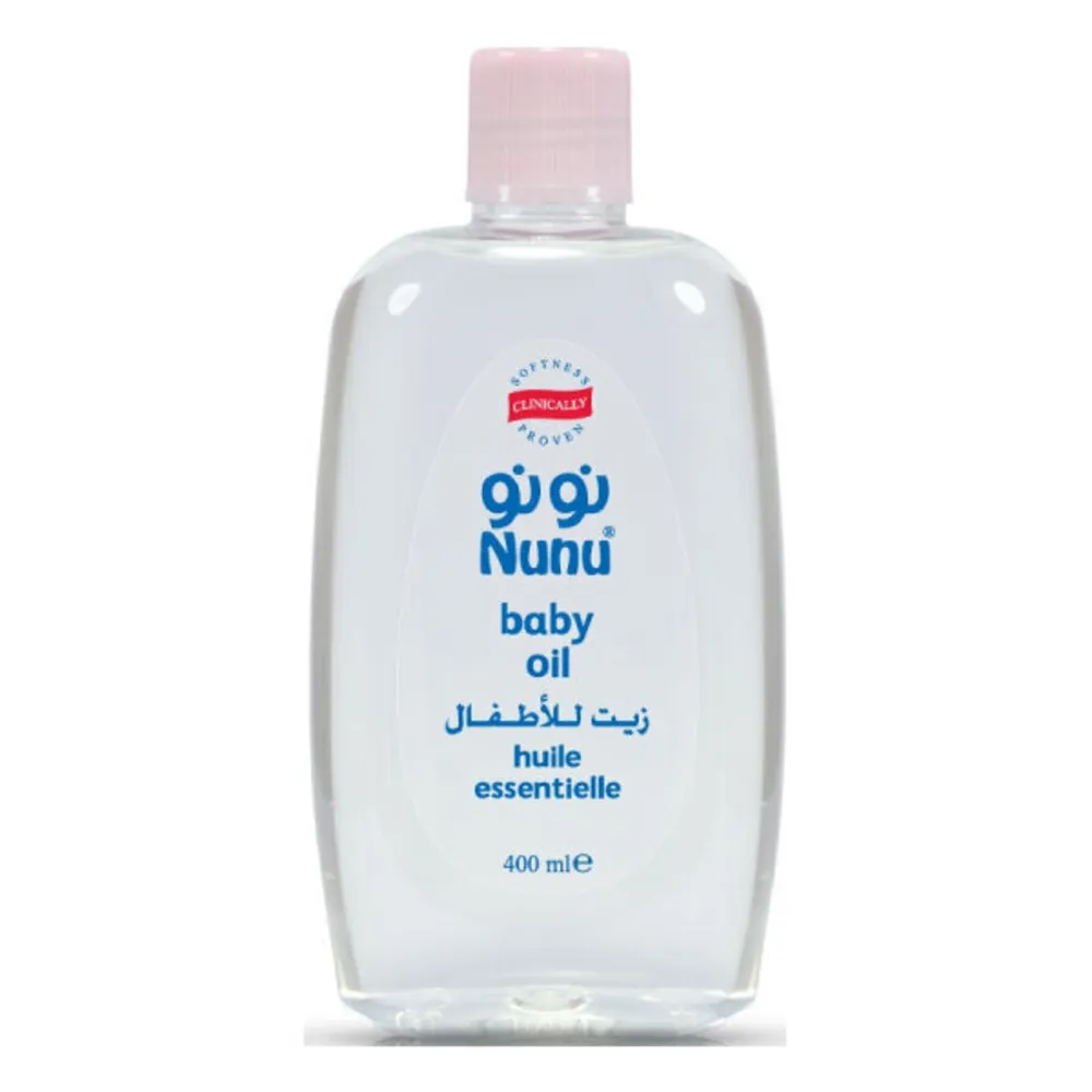 NunuBabyOil400ml.webp نونو زيت الاطفال 400 مل - الصورة 1