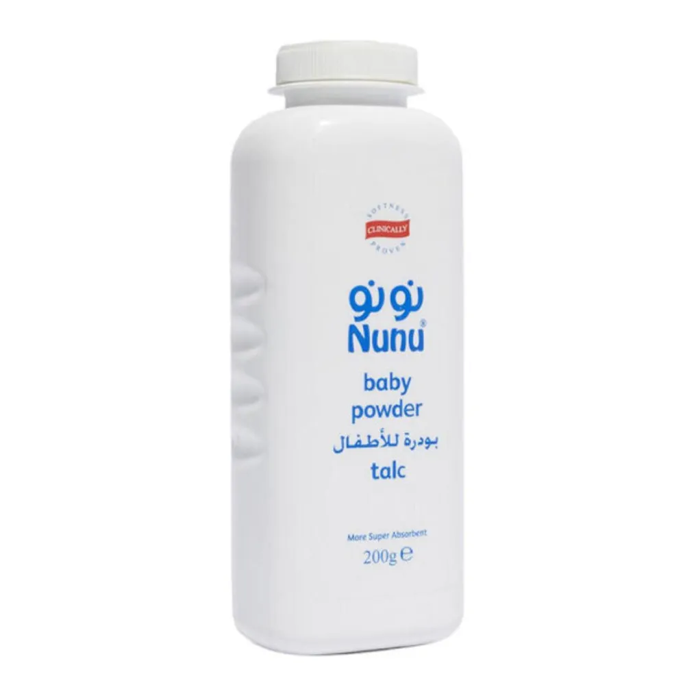 NunuBabyPowder200g.webp نونو بودره اطفال 200 جم - الصورة 1