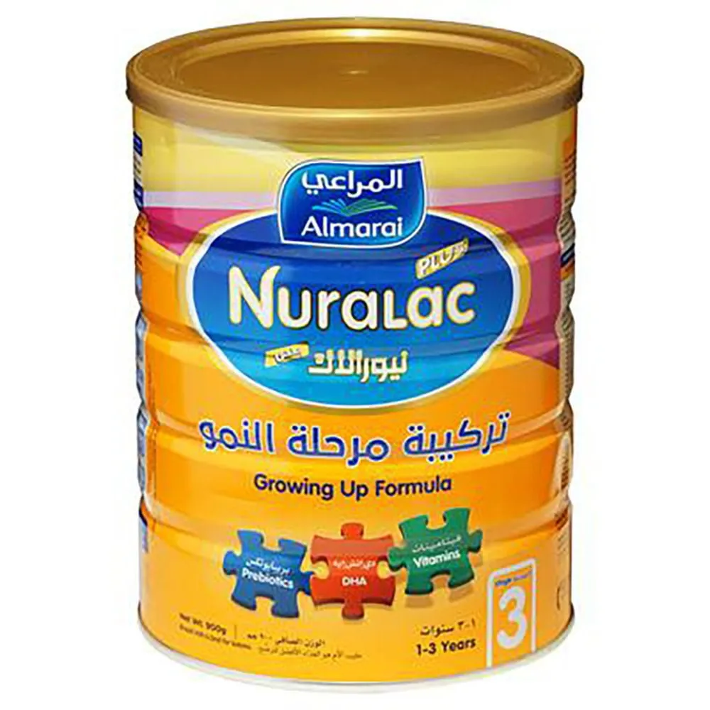 Nuralacinfantmilkforchildrenfrom1-3years900grams.webp حليب أطفال نيورالاك لاطفال من 1-3 سنوات 900 جرام - الصورة 1