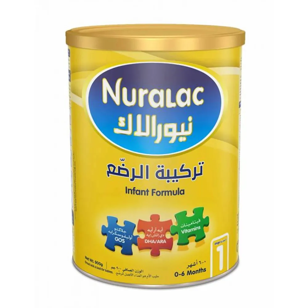 Nuralacinfantmilkfrombirthtosixmonths900grams.webp حليب أطفال نيورالاك منذ الولادة حتى ستة اشهر 900 جرام - الصورة 1
