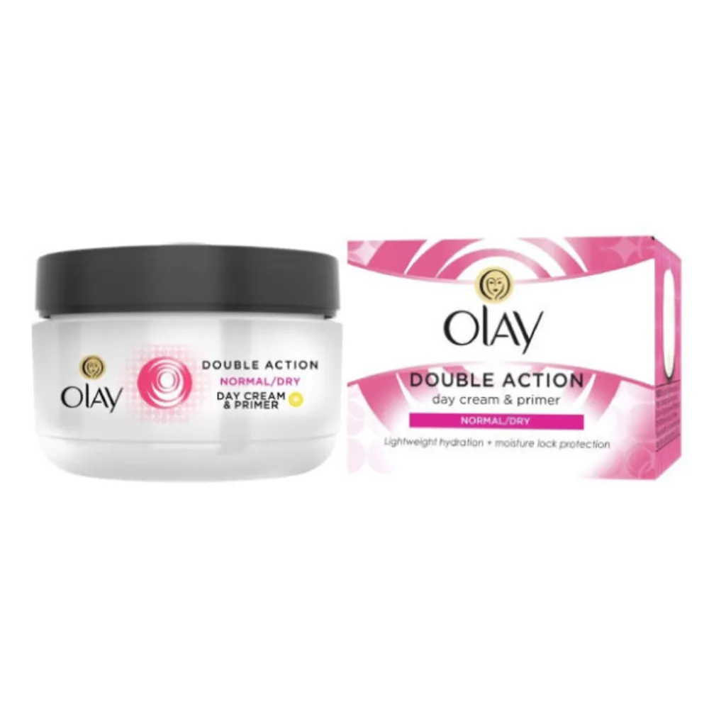 OlayDoubleActionDayCream50ml.webp اولاي كريم النهار بمفعول مضاعف 50 مل - الصورة 1