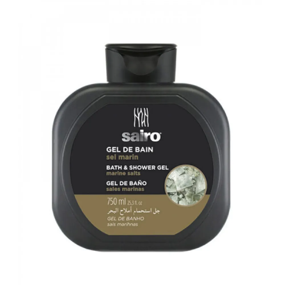 SairoShowerGel750mlSeaSalts.webp سايرو سائل استحمام 750 مل املاح البحر - الصورة 1