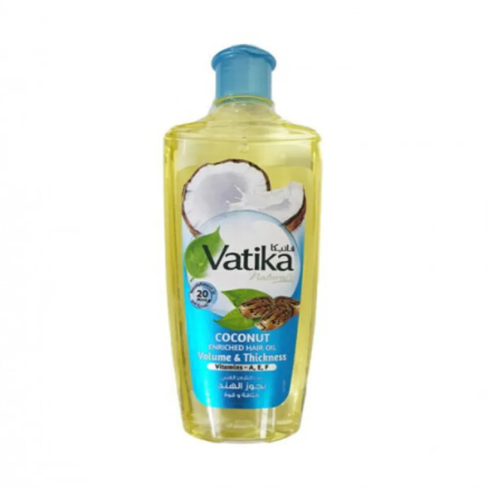 VatikaHairOil200mlCoconut.webp فاتيكا زيت شعر 200 مل جوز الهند - الصورة 1