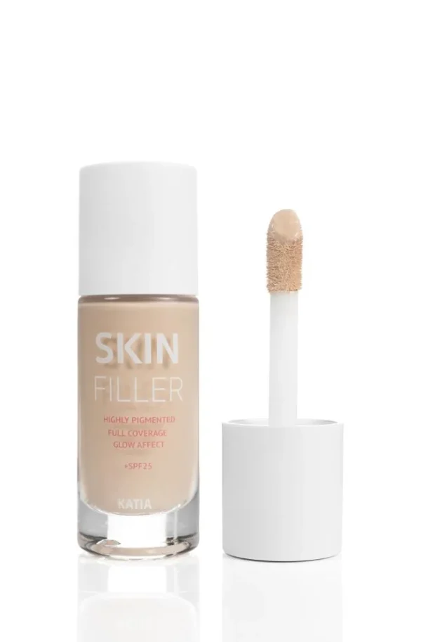 كاتيا سكن فيلر كريم اساس SPF25 - آيس